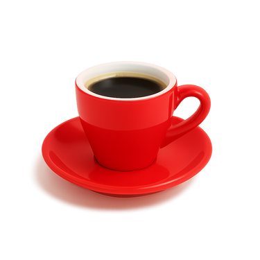 Tasse a expresso rouge